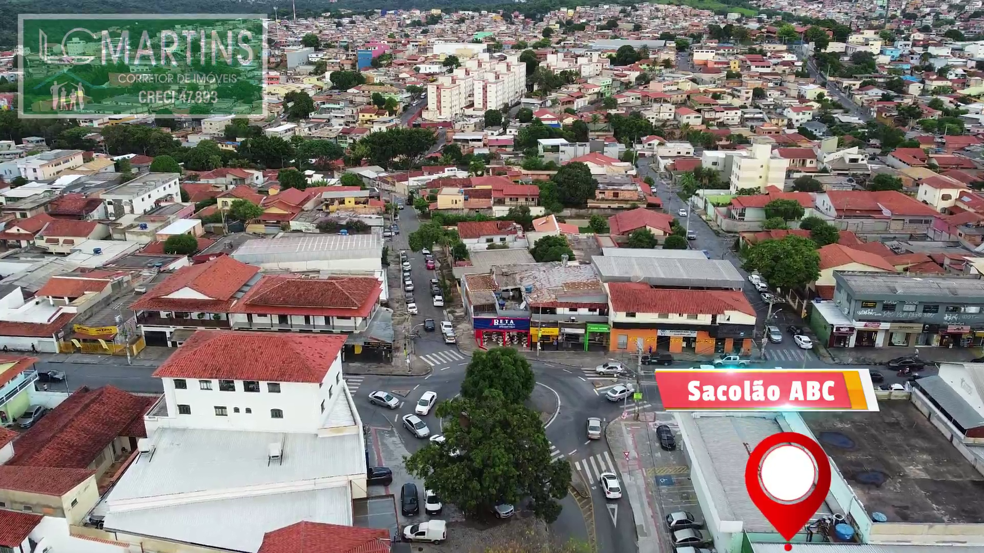 Vídeo de Localização Aérea - LC Martins Corretora