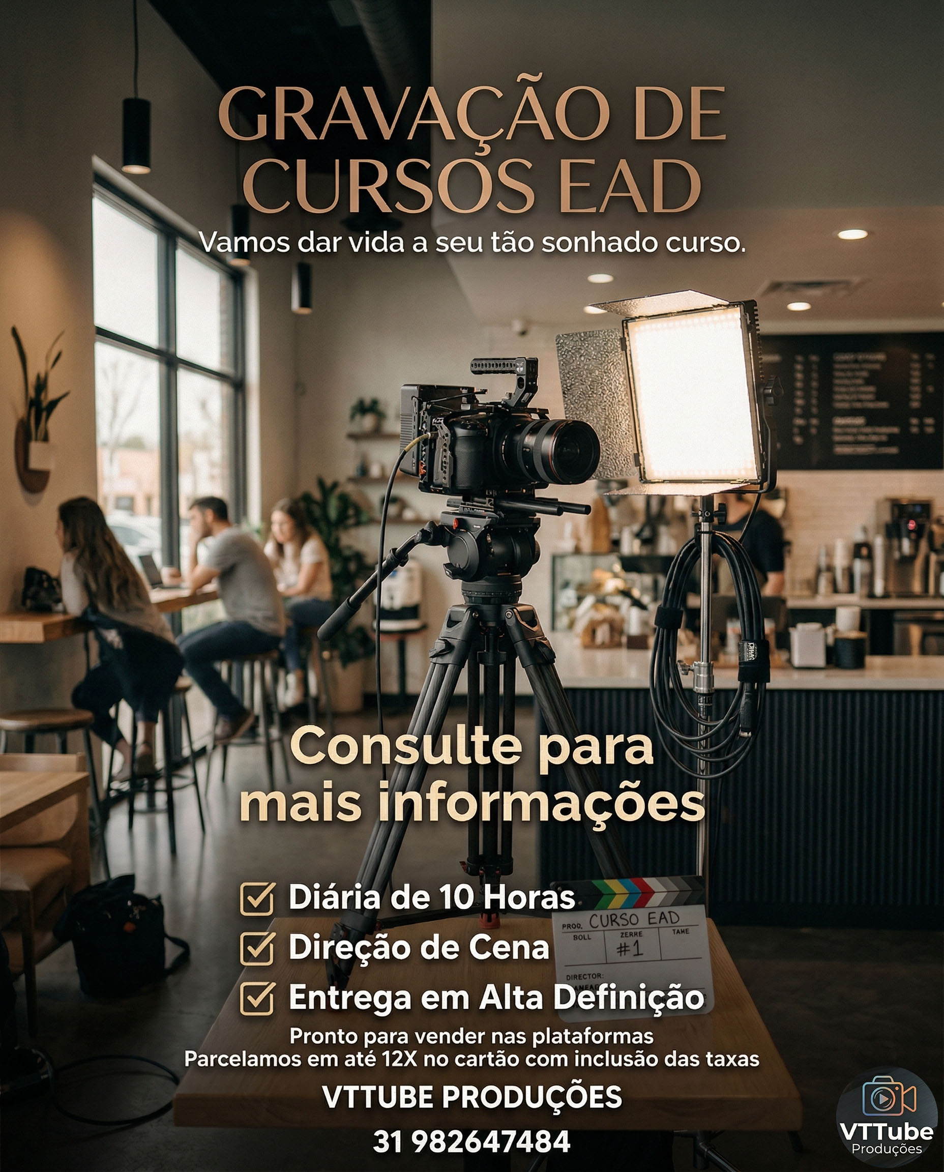 Gravação de Cursos EAD